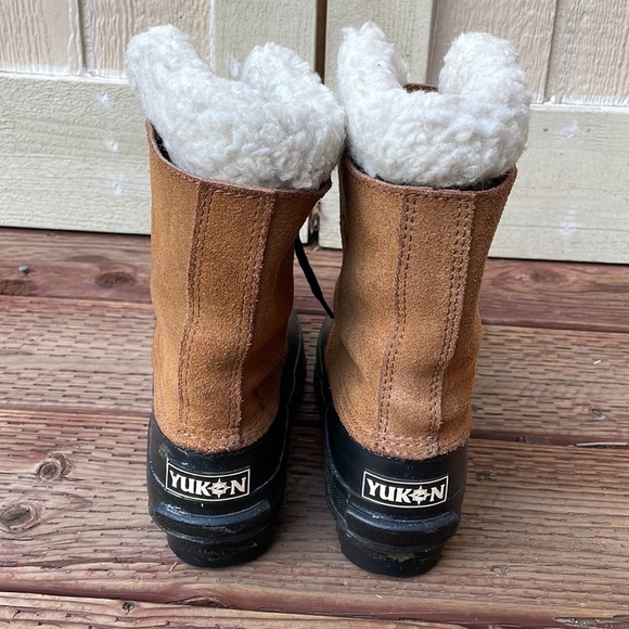 Ladies Duck Boots Winter Lace Up Size 9 Yukon Glacier - Picture 5 of 11